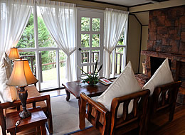 Garden Lodge Fireplace